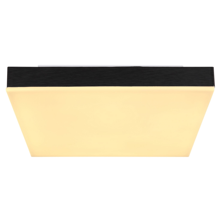 Globo - LED Stropna svetilka LED/18W/230V 30x30 cm črna