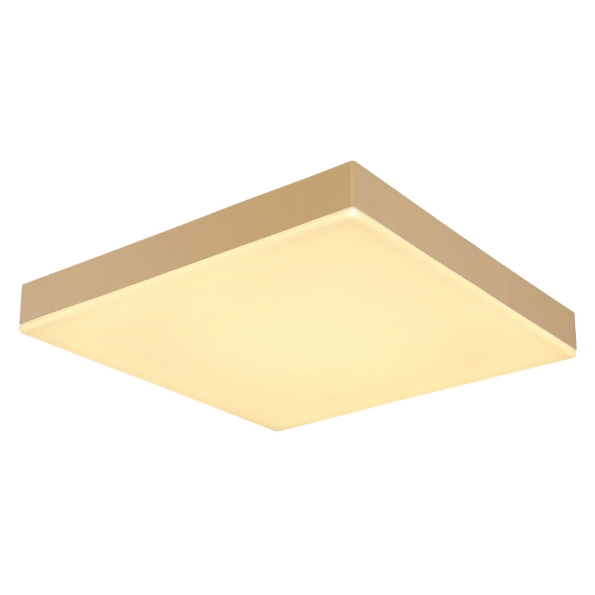 Globo - LED Stropna svetilka LED/18W/230V 30x30 cm zlata