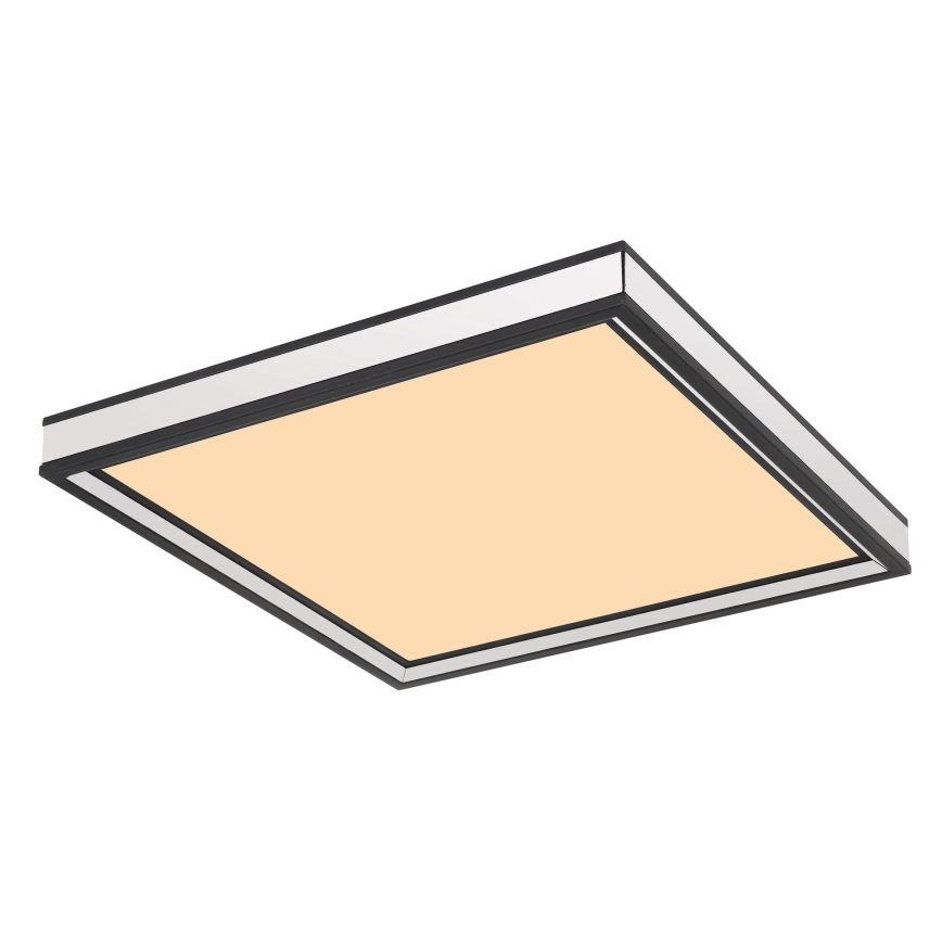 Globo - LED Stropna svetilka LED/12W/230V 30x30 cm črna/bela