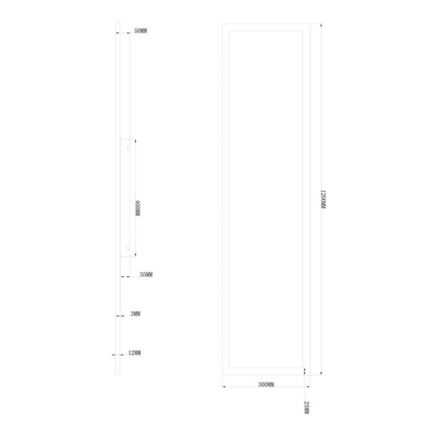 Globo – LED Vgradni panel ROSI LED/40W/230V
