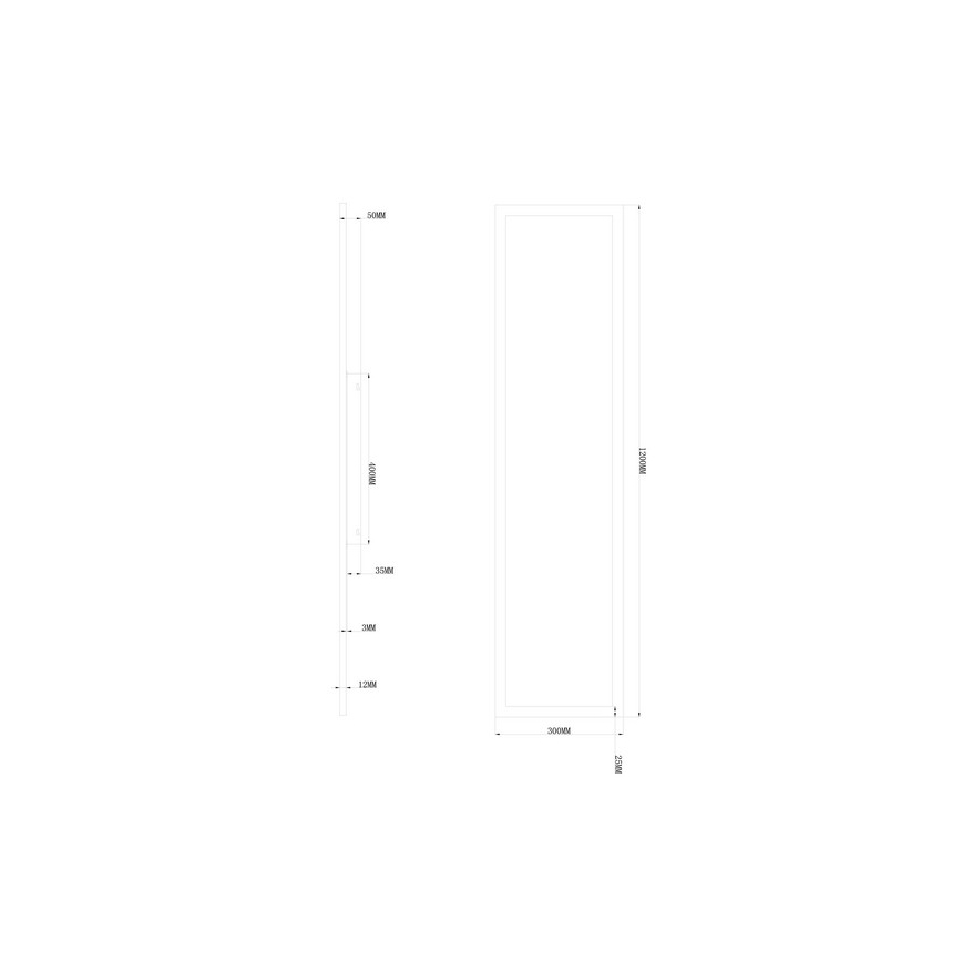 Globo – LED Vgradni panel ROSI LED/40W/230V