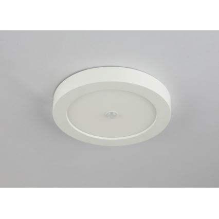 GLOBO 41605-18S - LED Zunanja stropna svetilka s senzorjem PAULA 1xLED/18W/230V