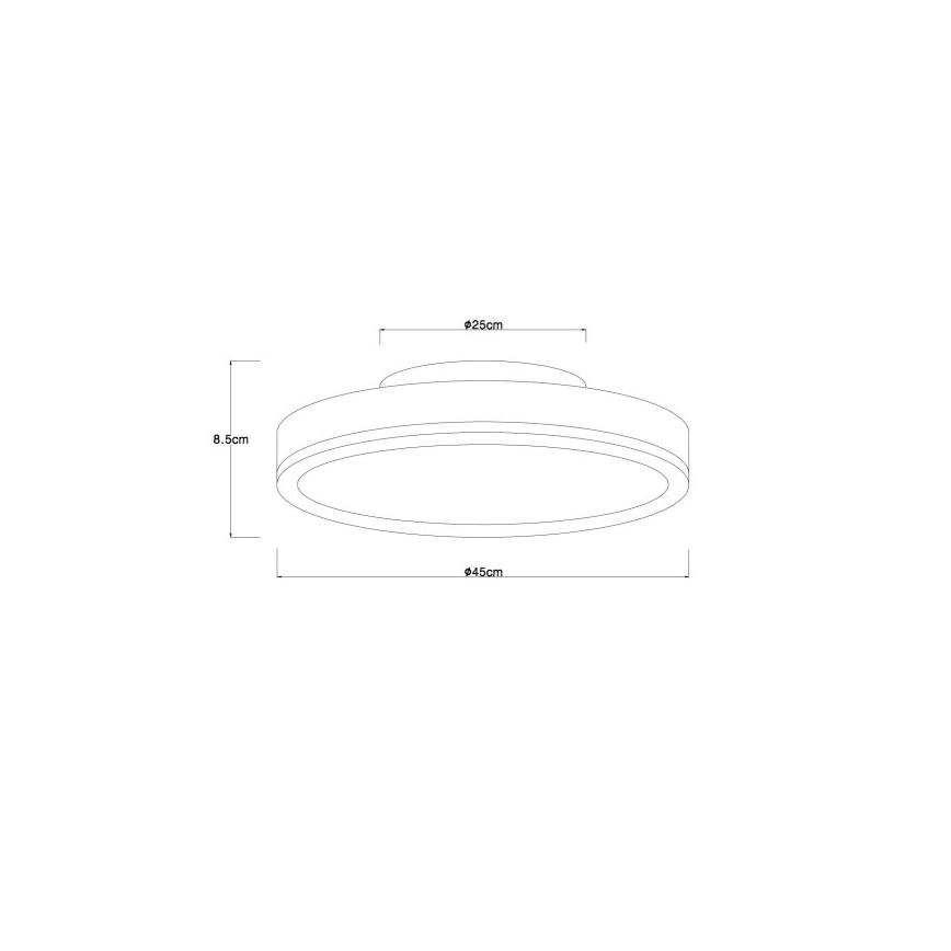 Globo - LED Stropna svetilka LED/24W/230V 3000K pr. 45 cm