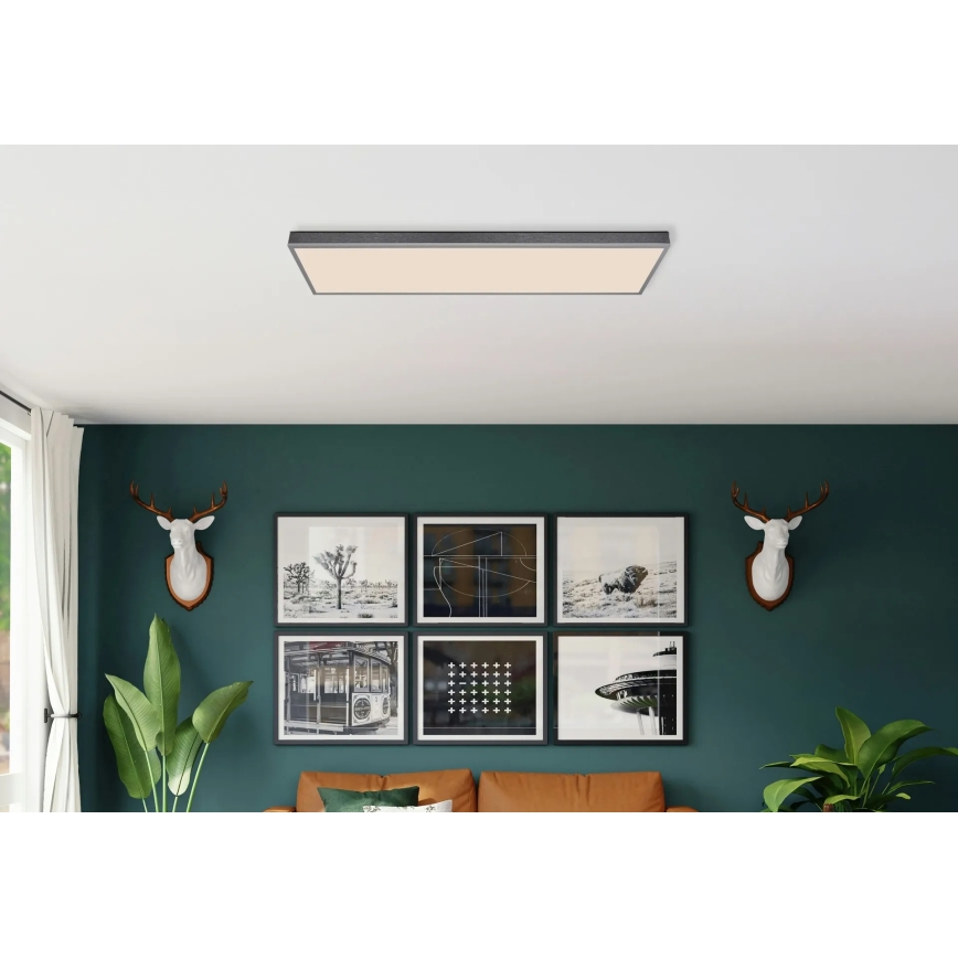 Globo - LED stropna svetilka z možnostjo zatemnitve LED/36W/230V 2700-6500K 30x120 cm + daljinski upravljalnik