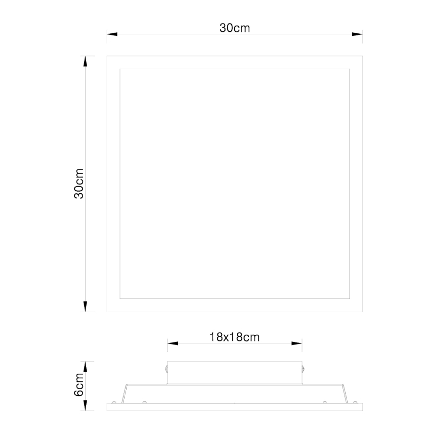 Globo - LED Stropna svetilka LED/12W/230V