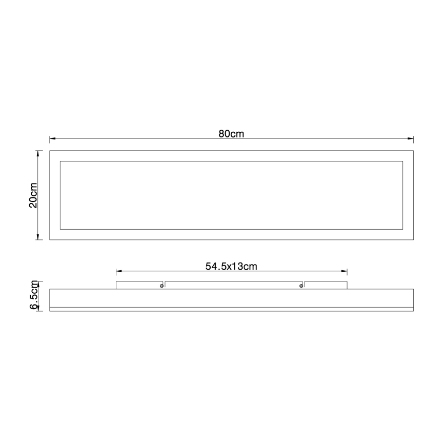 Globo - LED Stropna svetilka LED/24W/230V