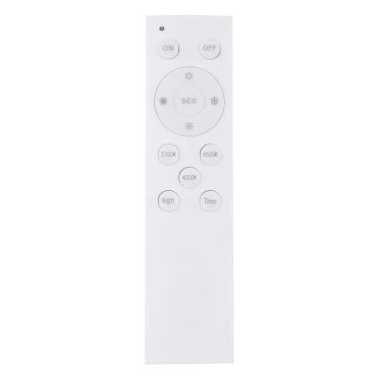 Globo - LED Zatemnitvena stropna svetilka LED/40W/230V 2700-6500K pr. 60 cm + Daljinski upravljalnik rjava/siva