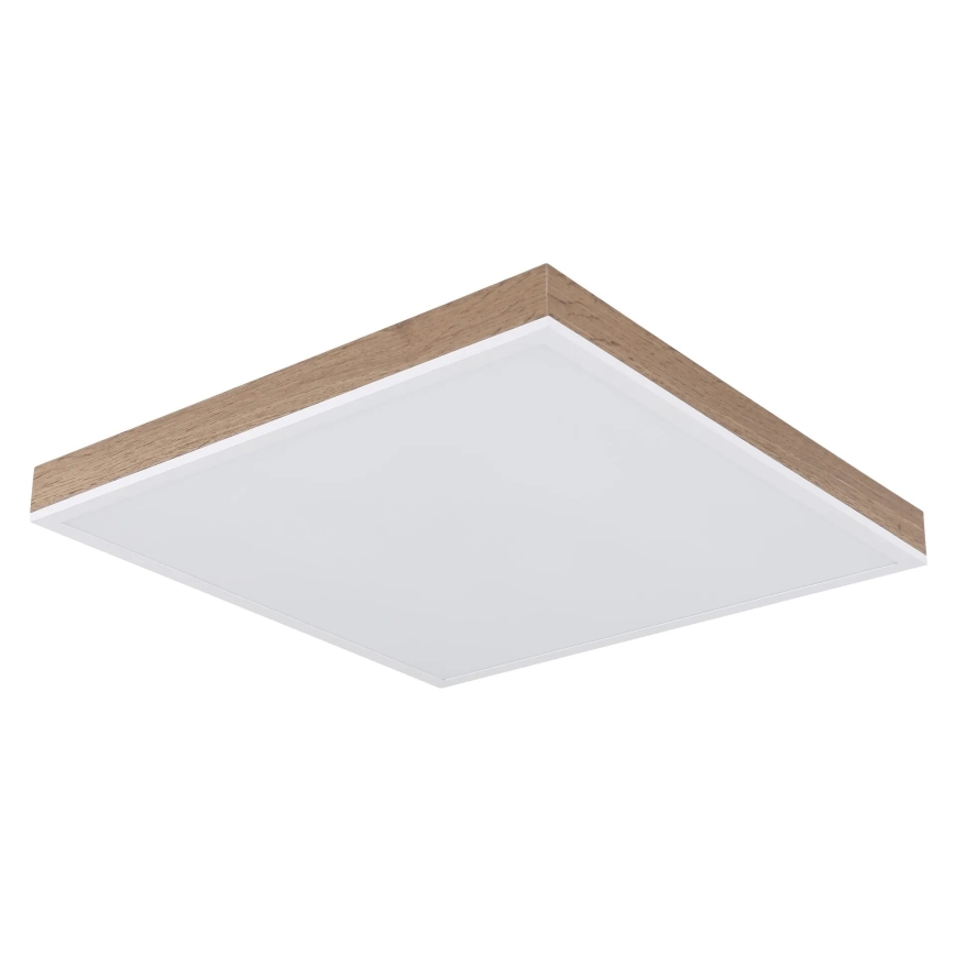 Globo - LED Zatemnitvena stropna svetilka LED/24W/230V 2700-6500K + Daljinski upravljalnik rjava/bela