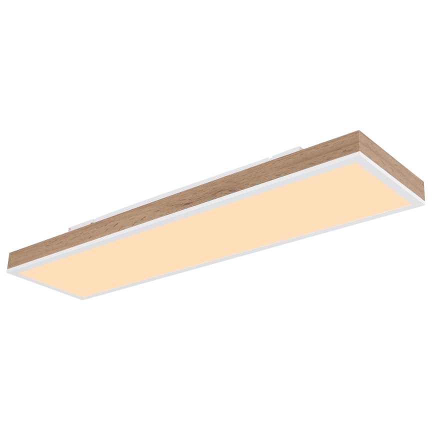 Globo - Zatemnjiva LED stropna svetilka LED/24W/230V 2700-6500K 20x80 cm + daljinski upravljalnik