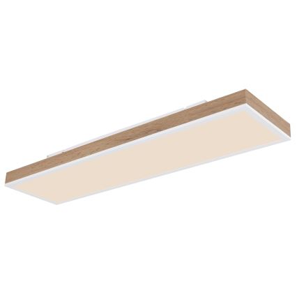 Globo - Zatemnjiva LED stropna svetilka LED/24W/230V 2700-6500K 20x80 cm + daljinski upravljalnik