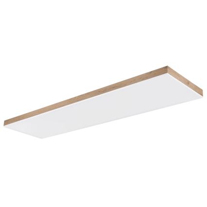 Globo - LED Zatemnitvena stropna svetilka LED/36W/230V 2700-6500K + Daljinski upravljalnik rjava/bela
