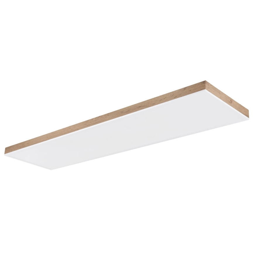 Globo - LED Zatemnitvena stropna svetilka LED/36W/230V 2700-6500K + Daljinski upravljalnik rjava/bela