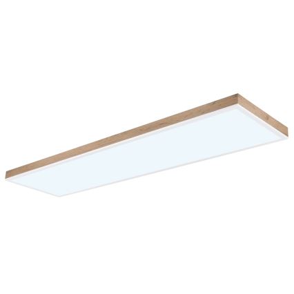 Globo - LED Zatemnitvena stropna svetilka LED/36W/230V 2700-6500K + Daljinski upravljalnik rjava/bela