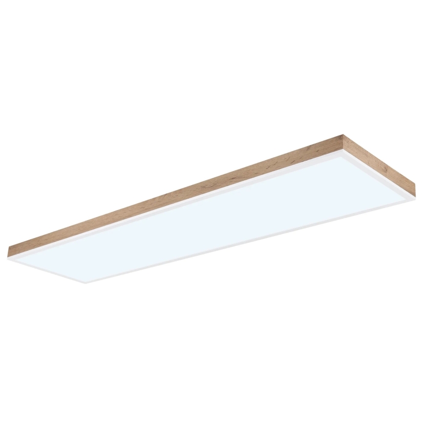 Globo - LED Zatemnitvena stropna svetilka LED/36W/230V 2700-6500K + Daljinski upravljalnik rjava/bela