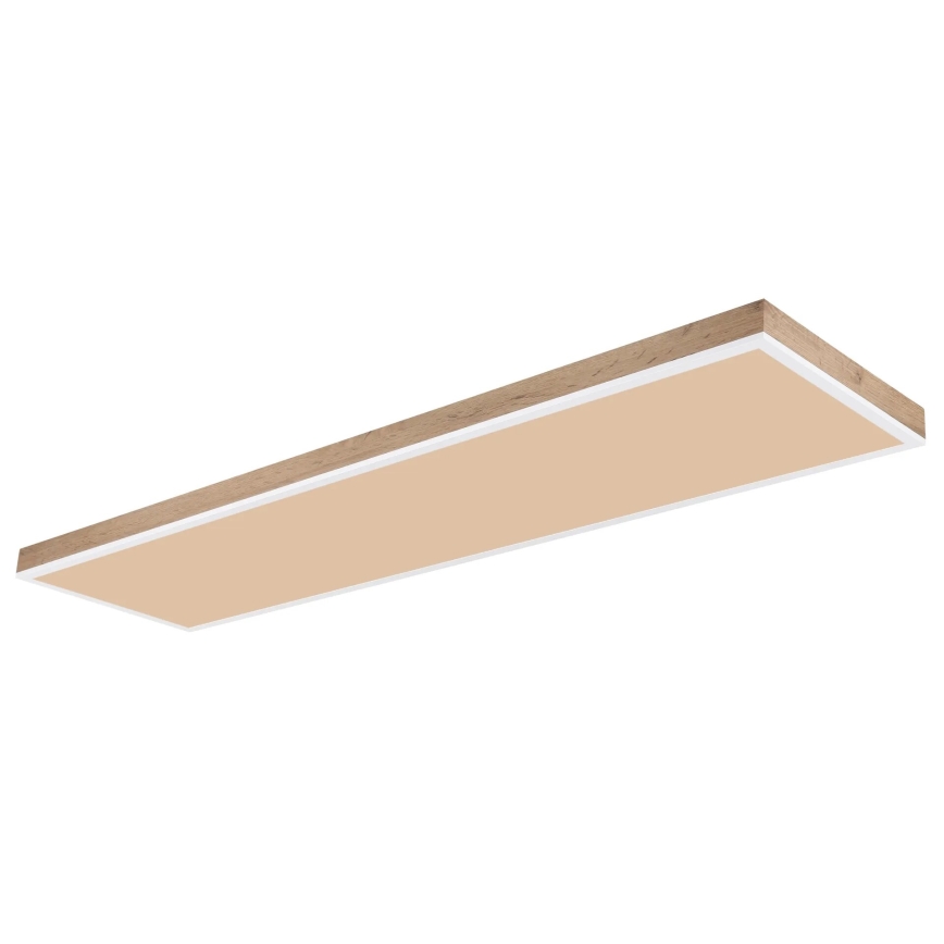 Globo - LED Zatemnitvena stropna svetilka LED/36W/230V 2700-6500K + Daljinski upravljalnik rjava/bela