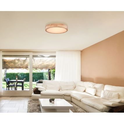 Globo - LED Zatemnitvena stropna svetilka LED/24W/230V 3000-6000K + Daljinski upravljalnik