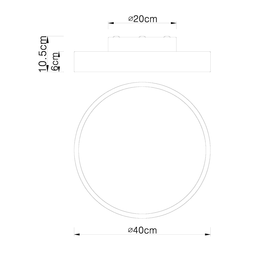 Globo - LED Zatemnitvena stropna svetilka LED/24W/230V 3000-6000K + Daljinski upravljalnik