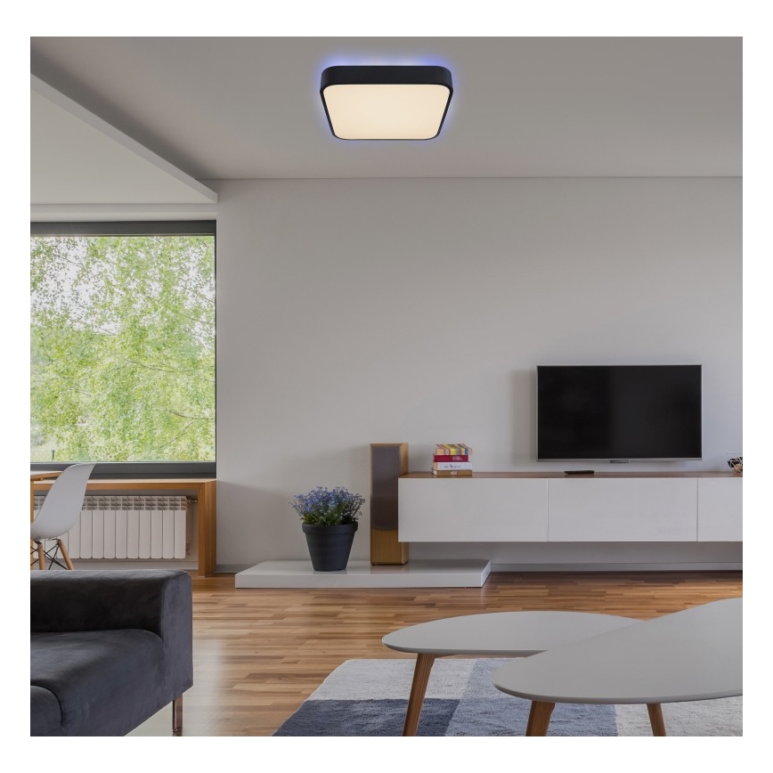 Globo - LED RGB Zatemnitvena stropna svetilka LED/24W/230V + Daljinski upravljalnik
