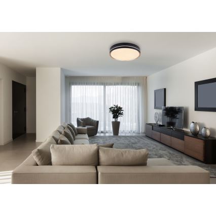 Globo - LED Zatemnitvena stropna svetilka LED/40W/230V 2700-6500K + Daljinski upravljalnik
