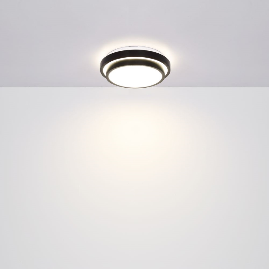 Globo - LED Kopalniška stropna svetilka s senzorjem LED/18W/230V IP44