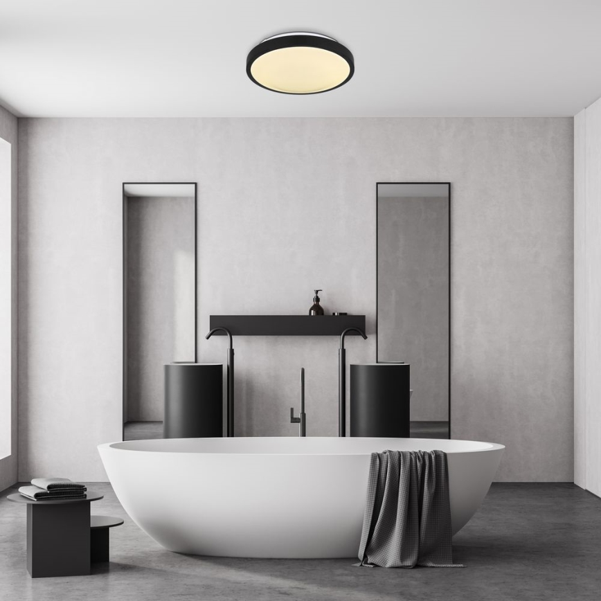 Globo - LED Kopalniška stropna svetilka s senzorjem LED/18W/230V IP44