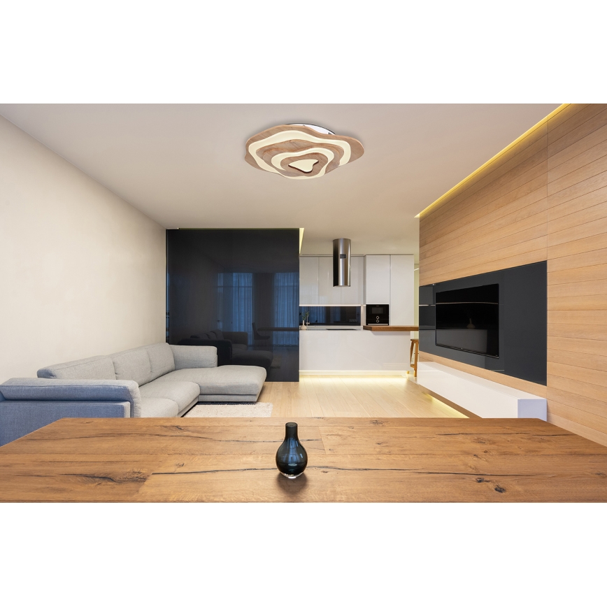 Globo - LED Zatemnitvena stropna svetilka LED/40W/230V 2700-6000K + Daljinski upravljalnik