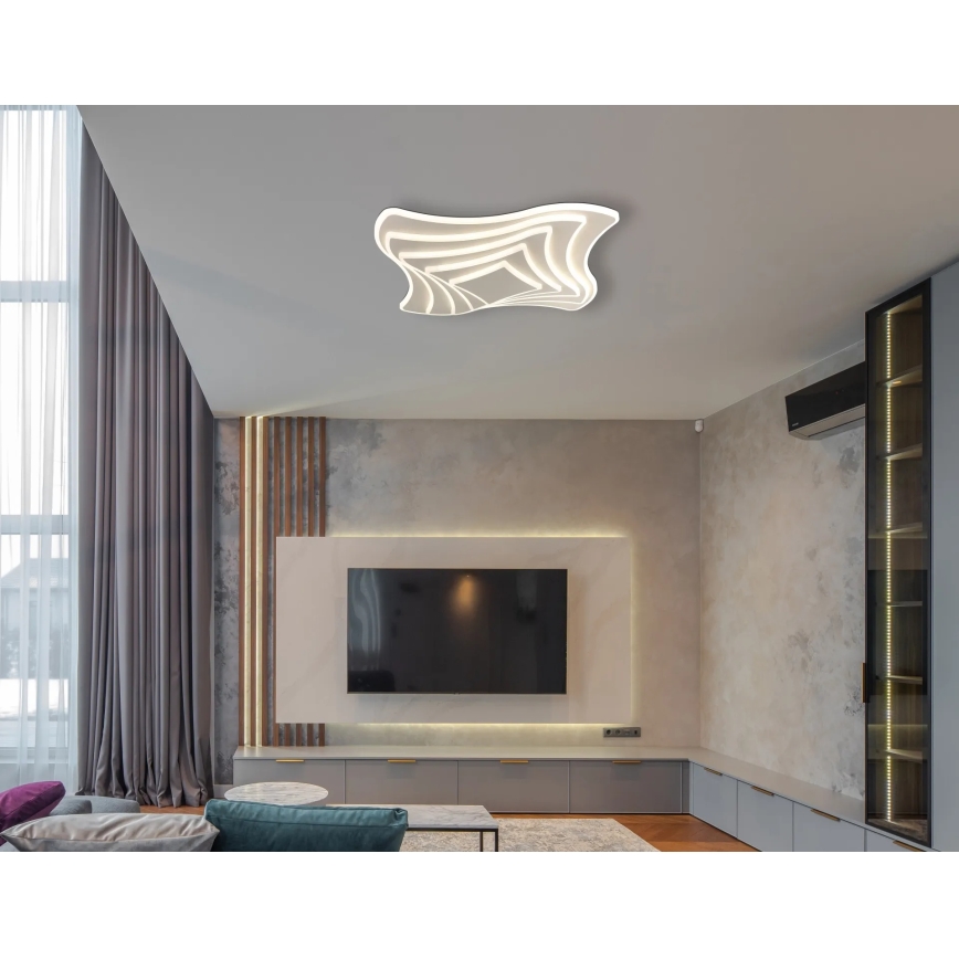 Globo - LED stropna svetilka z zatemnitvijo LED/42W/230V 2700-6000K 45x45 cm + daljinski upravljalnik