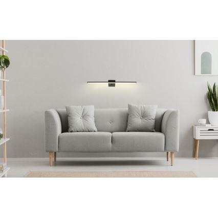 Globo - LED Svetilka za slike LED/12W/230V 61,5 cm črna