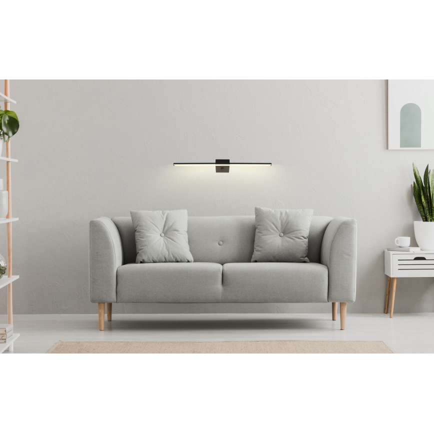 Globo - LED Svetilka za slike LED/12W/230V 61,5 cm črna