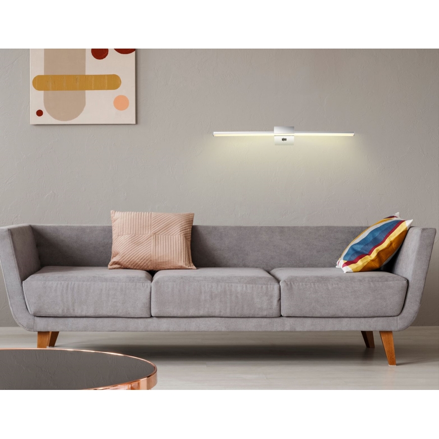 Globo - LED Svetilka za slike LED/12W/230V 61,5 cm sijajni krom