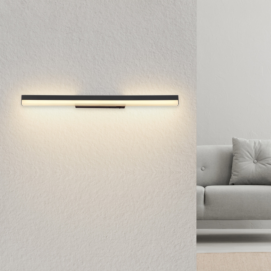 Globo - LED Stenska svetilka LED/12W/230V 3000/6000K 60 cm črna