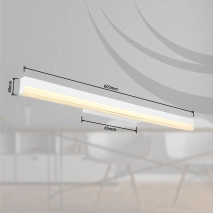 Globo - LED Stenska svetilka LED/12W/230V 3000/6000K 60 cm bela