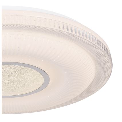 Globo - LED zatemnilna stropna svetilka LED/30W/230V 3000-6500K premer 50 cm bela Wi-Fi Tuya + daljinski upravljalnik
