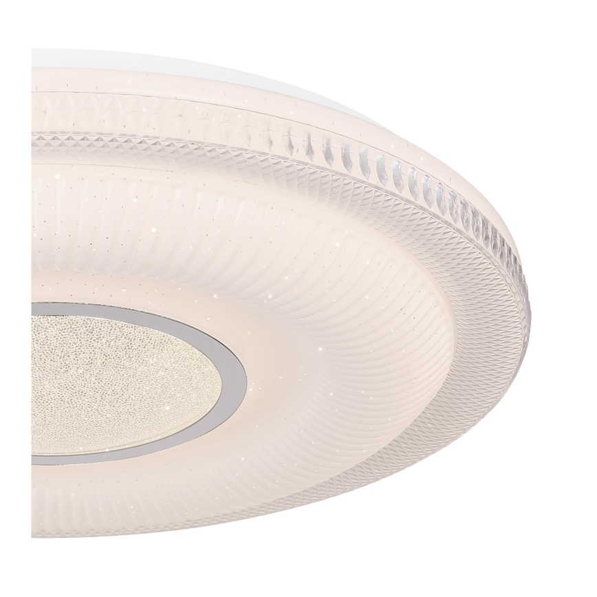 Globo - LED zatemnilna stropna svetilka LED/30W/230V 3000-6500K premer 50 cm bela Wi-Fi Tuya + daljinski upravljalnik