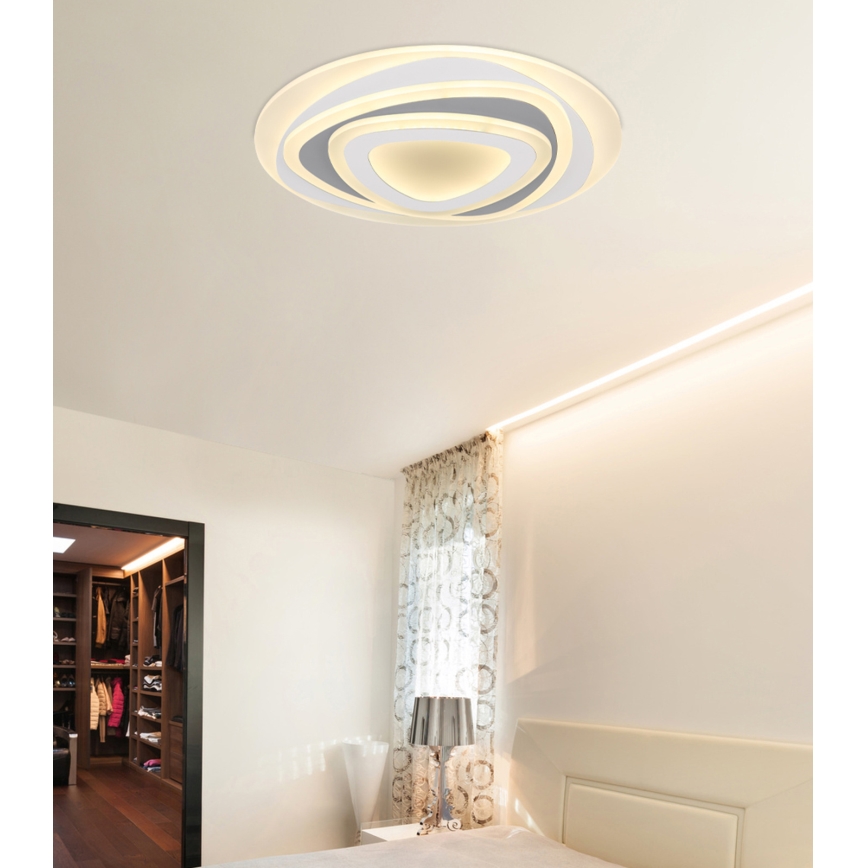 Globo - LED Zatemnitvena stropna svetilka LED/46W/230V 3000-6000K + Daljinski upravljalnik