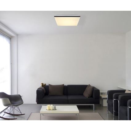 Globo - LED Zatemnitvena stropna svetilka LED/24W/230V Wi-Fi Tuya + Daljinski upravljalnik