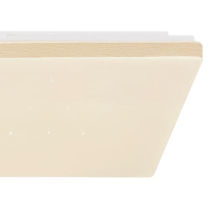 Globo - LED stropna svetilka z možnostjo zatemnitve LED/24 W/230 V Wi‑Fi Tuya + daljinski upravljalnik