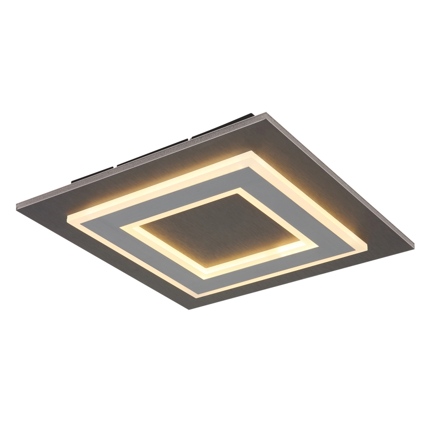Globo - LED Stropna svetilka LED/24W/230V 3000K 32x32 cm antracit