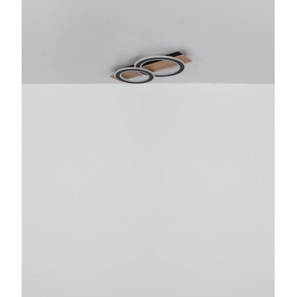 Globo - LED Stropna svetilka LED/40W/230V rjava