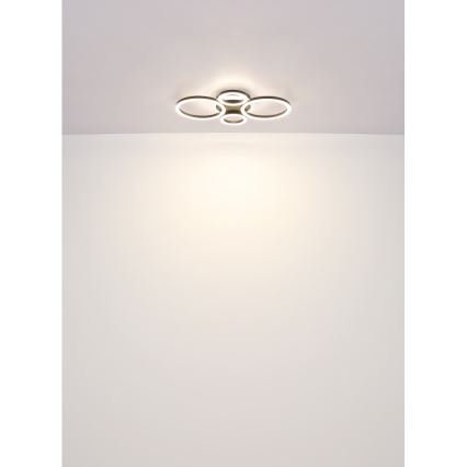 Globo - LED Stropna svetilka LED/30W/230V 2700/4500/6500K pr. 33x50 cm črna
