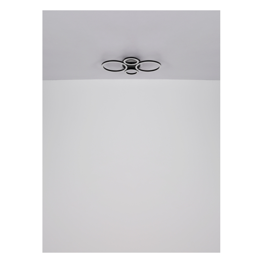 Globo - LED Stropna svetilka LED/30W/230V 2700/4500/6500K pr. 33x50 cm črna
