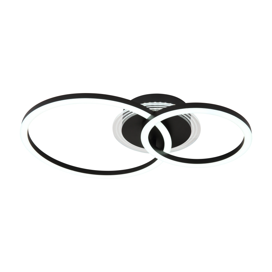 Globo - LED Stropna svetilka LED/30W/230V 2700/4500/6500K pr. 33x50 cm črna