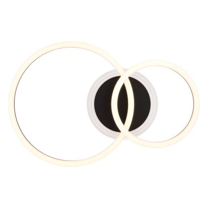 Globo - LED Stropna svetilka LED/30W/230V 2700/4500/6500K pr. 33x50 cm črna