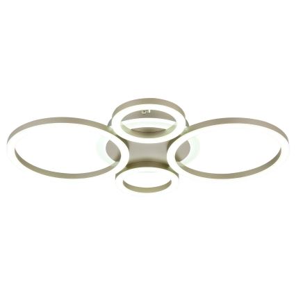 Globo - LED stropna svetilka, 40 W, 230 V, 2700/4500/6500 K, premer 35,5 × višina 53 cm, mesing