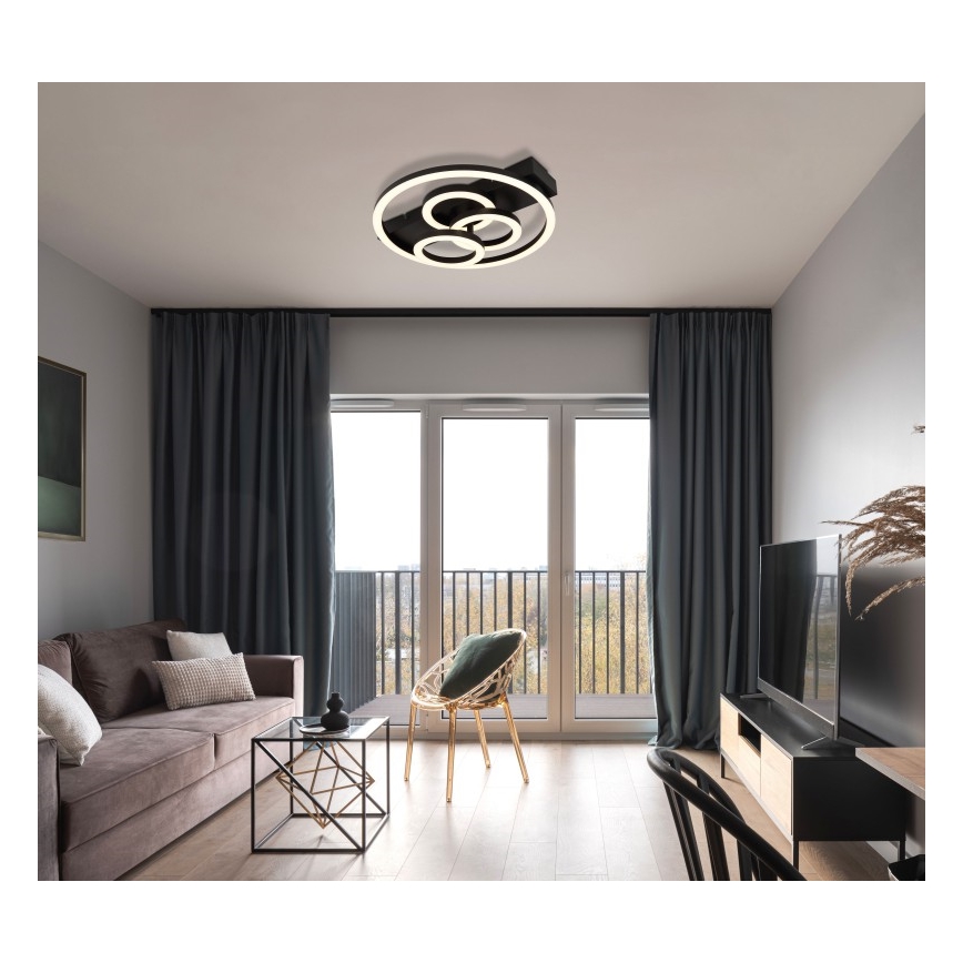 Globo - LED Zatemnitvena stropna svetilka LED/40W/230V 2700-6500K pr. 35x33 cm + Daljinski upravljalnik