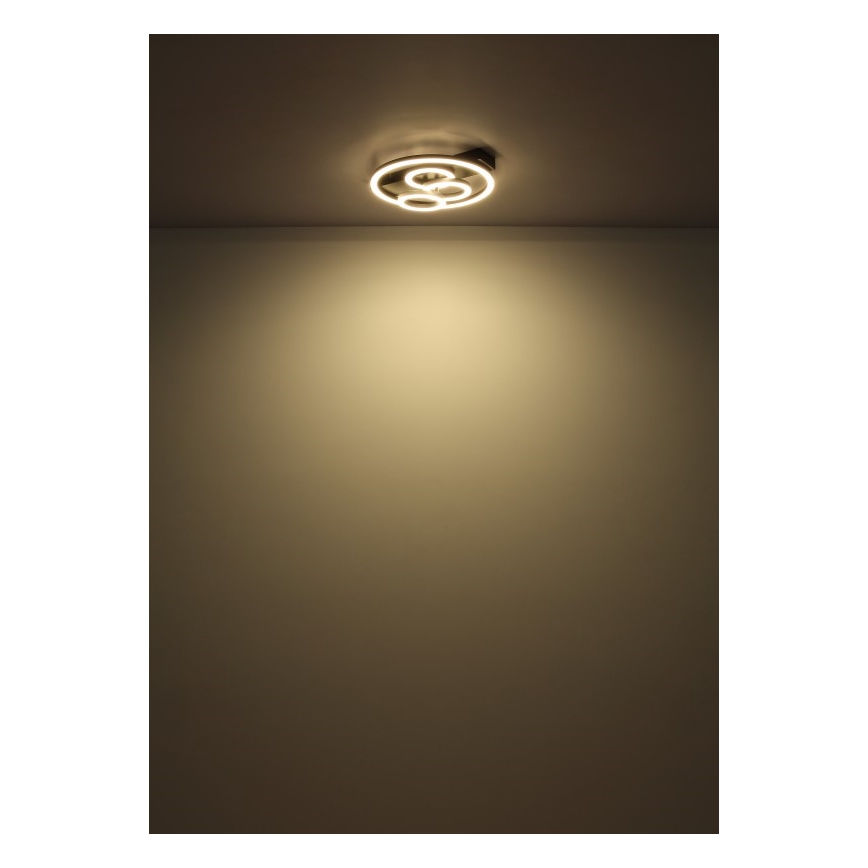 Globo - LED Zatemnitvena stropna svetilka LED/40W/230V 2700-6500K pr. 35x33 cm + Daljinski upravljalnik
