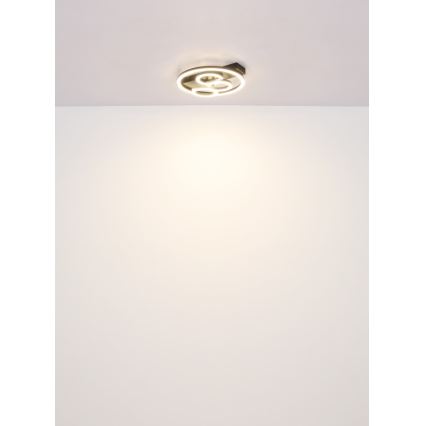 Globo - Zatemnjevalna LED stropna svetilka LED/40W/230V 2700-6500K premer 35x33 cm + daljinski upravljalnik