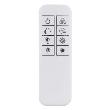 Globo - LED Zatemnitvena stropna svetilka LED/30W/230V 2700-6500K pr. 52,5 cm črna + Daljinski upravljalnik