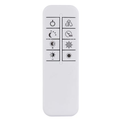 Globo - LED zatemnitvena viseča svetilka na vrvici LED/54W/230V 2700-6500K premer 60 cm črna + daljinski upravljalnik