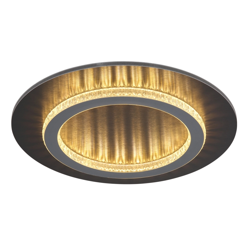 Globo - LED stropna svetilka, 24 W, 230 V, 3000/4000/6500 K, premer 35 cm, antracitna